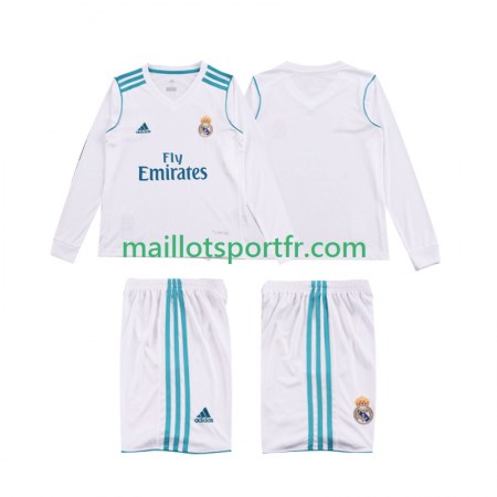 Maillot de Foot Real Madrid 2017 Retro Enfant Domicile 2018 ML